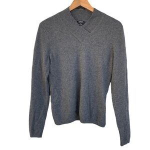 Forte Prive Cashmere Gray Pullover Cardigan SzM Excellent Condition